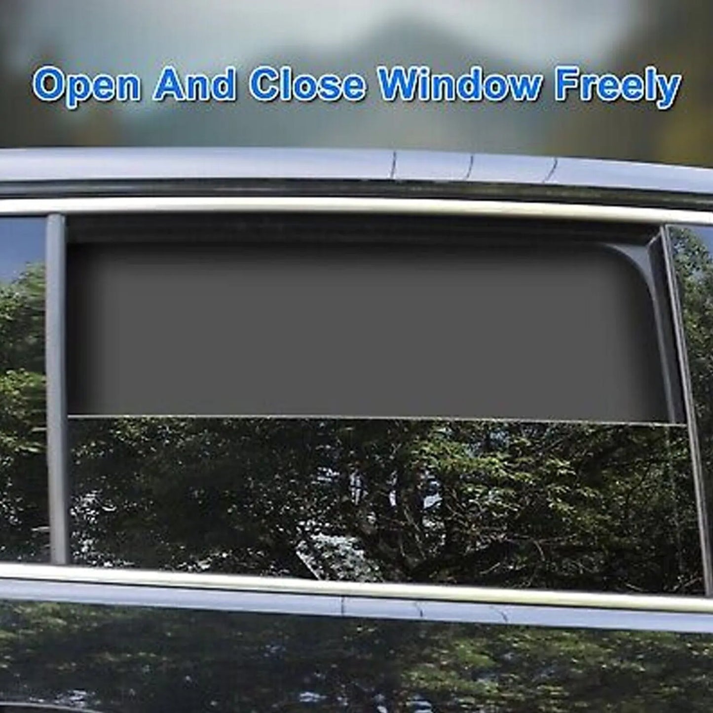 4X Magnetic Car Side Front Rear Window Sun Shade Cover Mesh Shield UV Protection